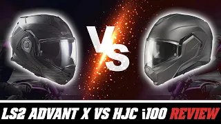 LS2 Advant X vs HJC i100 Helmet Review at SpeedAddicts.com