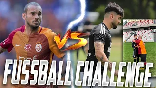 XXXL Fußball Challenge Delaysports vs Legende Wesley Sneijder 😱😱⚽️