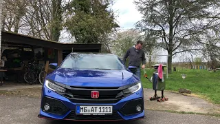 Honda Civic Sport Plus 2017 Tuning- Update 2021. Neue Felgen. TOMASON TN10 MATTBRONZE