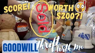 SOLD | SCORE! Worth 200?! I Had No Idea! | GOODWILL Thrift With Me | Reselling