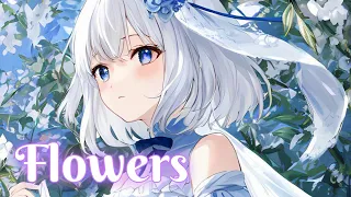 Nightcore - Flowers (Lyrics) (Miley Cyrus)