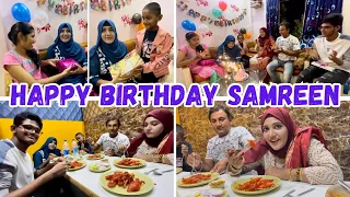 |•🎉Happy Birthday Samreen🎊 || Hum Sab Ne Kiya Samreen Ka Birthday Celebration 🥳 2023•| Vlog.