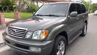 2006 Lexus LX470 (100 Series) Exterior Walk Around. Please like and subscribe