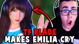TF Blade plays against Team Tobias Fate and literally makes Emilia Cry