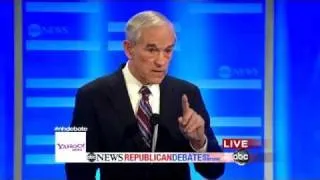 New Hampshire Republican Debate: Ron Paul Spars With Newt Gingrich Over Military Record