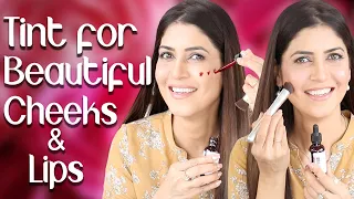 Homemade Cheek and Lip Tint in 2 Different Shades with 2 Simple Ingredients  - Ghazal Siddique