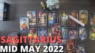 SAGITTARIUS - "YOU ARE BEAUTIFUL, VALID, & WORTHY!" | MID MAY 2022 TAROT READING