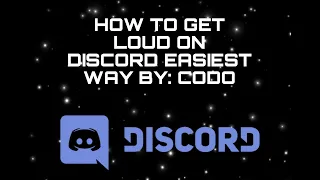 How To Loudmic on Discord EASIEST AND BEST WAY (GOOD PIERCE BLAZE SETS LEAKED)