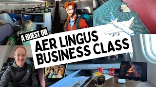 Aer Lingus Dublin (DUB) to Orlando (MCO) EI121 in Business Class | Was the upgrade worth it?