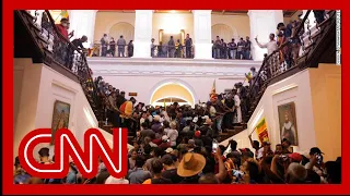 Protesters storm presidential palace in Sri Lanka