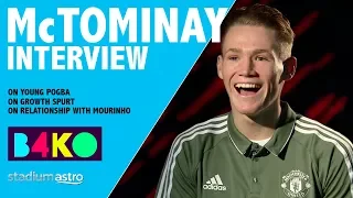 McTominay on a young Pogba and his growth spurt | B4KO Exclusive | Astro SuperSport