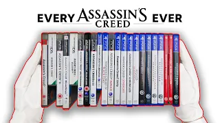 Unboxing Every Assassin's Creed + Gameplay | 2007-2020 Evolution