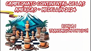 ¡CAMPEONATO CONTINENTAL DE LAS AMÉRICAS 2024!🔥! TRANSMISIÓN EN VIVO RONDA 1!!