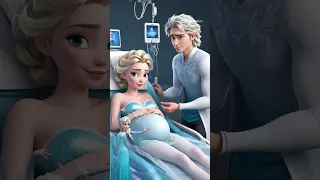 Pregnant Princesses in Hospital! 🤰👑Guess Who? #disney #disneyprincess #glowup #characteredit #shorts