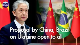 China, Brazil support international peace conference that is recognized by both Russia and Ukraine