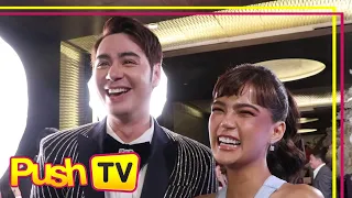 Maris Racal, Anthony Jennings talk about how comfortable they are with each other | PUSH TV