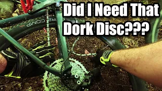 Why You Shouldn't Remove Your Dork Disc - Trek Marlin 7 Riding Tourne Park - It Gets Rocky!