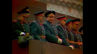 Remastered Soviet October Revolution Parade | 1974 | Парад 7 Ноября 1974 Г.