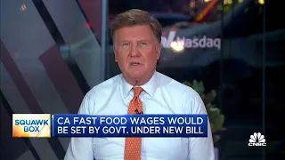 The government would set California fast food wages under a new bill