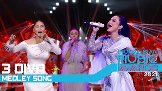 WAW! 3 DIVA MEDLEY SONG! KRISDAYANTI NYANYI DANGDUT | INDONESIAN MUSIC AWARDS 2021