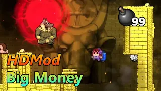 HDMod | Big Money Olmec Finish 10:11.016 [Spelunky 2]
