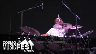 Omar Hakim (FULL Clinic) at CosmoFEST 2016 - Cosmo MusicFEST & EXPO