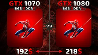 GTX 1070 vs GTX 1080 | Test In 2023🔥 | 8 Games Tested