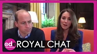 Cruella's Emma Stone and Emma Thompson Chat With Prince William and Kate Middleton