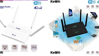 4G LTE WiFi router KuWFi C910