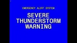 Severe T'Storm Warning: St. Louis, MO (4/19/11)