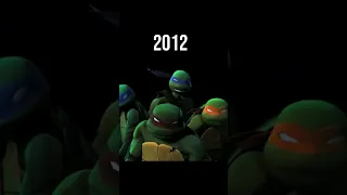 Evolution Of Tennage Mutant Ninja Turtle #shorts #tmnt #nickelodeon