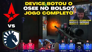 ASTRALIS vs LIQUID - JOGO COMPLETO (Todos os Mapas) BLAST Premier Fall Groups 2023