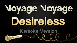 Karaoké Voyage voyage - Desireless