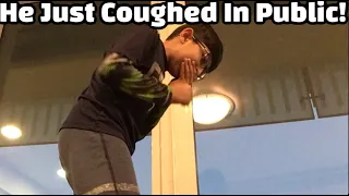 When You Cough In Public!