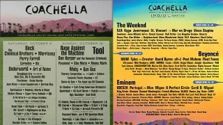 Coachella 1999 Vs Coachella 2018 (You won't believe how much Coachella has changed)