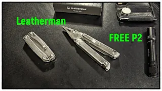 Leatherman FREE P2 (19 Tools) Everdaycarry Multitool