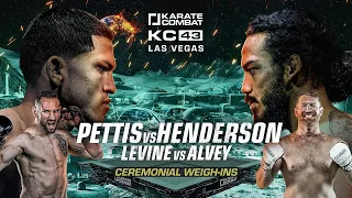 KARATE COMBAT 43 | *MAIN CARD * |  Pettis vs Henderson