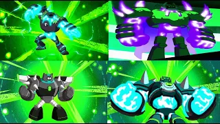 Ben 10: All Shock Rock Transformations