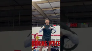 SHAKUR STEVENSON GETS AMBUSHED BY TERENCE CRAWFORD DURING TRAINING SESSION | TBV EXCLUSIVE