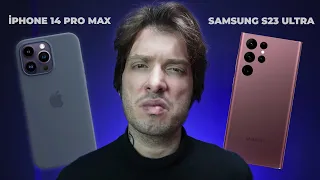 İPHONE 14 PRO MAX SAMSUNG S23 ULTRA KARŞILAŞTIRMA - Samsung S23 Ultra VS iPhone 14 Pro Max !