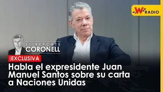 Exclusivo: Habla el expresidente Juan Manuel Santos sobre su carta a Naciones Unidas