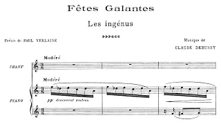 Claude Debussy - Fêtes galantes, book 2 (1904)