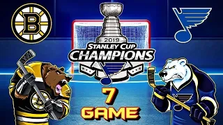 Boston Bruins vs St. Louis Blues. Final. Game 7 | Бостон Брюинз - Сент-Луис Блюз. Финал. Игра 7