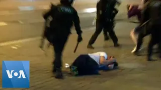 Second Night of Violent Protests After Belarus Election