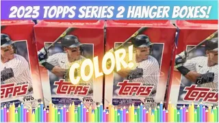 2023 Topps Series 2 Four Hanger Box Tons of #'d Color!