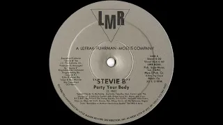 🔴🔴Stevie B - Party Your Body (Vocal Dub) 123 BPM - 1987🔴🔴