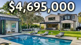 Touring the Best Home in LOS ANGELES Under $5 Million Dollars!