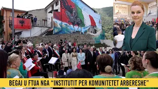 Lidhje direkte nga Calabria, e gazetares Nisida Tufa.Vizita e Presidentit Begaj ne komunat arbereshe