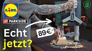 TISCHBOHRMASCHINE von PARKSIDE für 89 EURO? DAS übertrifft alles! | Jonas Winkler