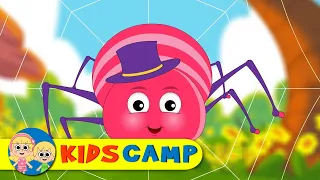 Incy Wincy Spider | Nursery Rhymes And Kids Songs by KidsCamp
